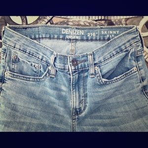 Levi Denizen 216 Light Blue Skinny Fit Mens Jeans